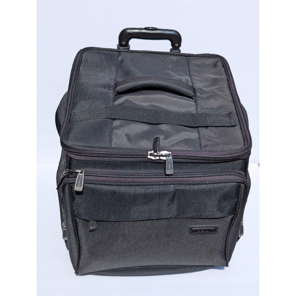 ATIVA Mobil-IT Rolling Briefcase Laptop Bag Carry On 18x16x13 Black Wheeled